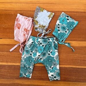 Bonnet + pants bundle / lot